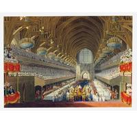 DQCJIYIGL Famous Art Print Artwork Artwork Paintings the Royal Banquet First Course by Charles Wild Canvas Wall Art for Home Decor 60x90cm