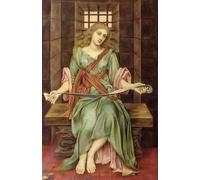 DQCJIYIGL Famous Art Print Artwork Artwork Paintings the Soul's Prison House by Evelyn De mrgans Canvas Wall Art for Home Decor 60x90cm