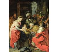 DQCJIYIGL Famous Canvas Artwork Poster Artworks Adoration of the Magi by Peter Paul Rubens Poster Print for Home Decor 60x90cm