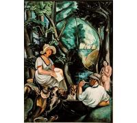 DQCJIYIGL Famous Canvas Artwork Poster Artworks Afternoon in Quercy by Andre Favory Poster Print for Home Decor 60x90cm