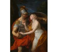 DQCJIYIGL Famous Canvas Artwork Poster Artworks Allegory of Peace and War by Pompeo Girolamo Batoni Poster Print for Home Decor 60x90cm