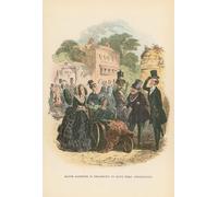 DQCJIYIGL Famous Canvas Artwork Poster Artworks Illustration for Dombey and Son by Hablot Knight Browne Poster Print for Home Decor 60x90cm