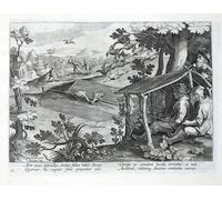 DQCJIYIGL Famous Canvas Artwork Poster Artworks Pietas As the Personification of Piety by Raphaël Sadeler Poster Print for Home Decor 60x90cm