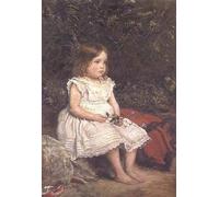 DQCJIYIGL Famous Canvas Artwork Poster Artworks Portrait of Evelyn Lees by John Everett Millais Poster Print for Home Decor 60x90cm