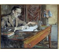 DQCJIYIGL Famous Canvas Artwork Poster Artworks Portrait of Jean Giraudoux by Edouard Vuillard Poster Print for Home Decor 60x90cm