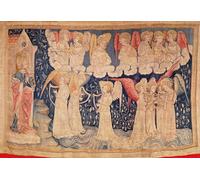 DQCJIYIGL Famous Canvas Artwork Poster Artworks Seven Angels Carrying Seven Flasks From the Apocalypse of Angers by Nicolas Bataille Poster Print for Home Decor 60x90cm