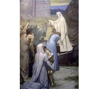 DQCJIYIGL Famous Canvas Artwork Poster Artworks St. Genevieve Bringing Supplies to the City of Paris After the Siege by Pierre Cecile Puvis De Chavannes Poster Print for Home Decor 60x90cm