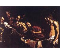 DQCJIYIGL Famous Canvas Artwork Poster Artworks St John Reproaching Herod by Mattia Preti Poster Print for Home Decor 60x90cm