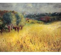 DQCJIYIGL Famous Canvas Artwork Poster Artworks the Cornfield by Pierre Auguste Renoir Poster Print for Home Decor 60x90cm