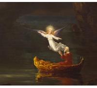 DQCJIYIGL Famous Canvas Artwork Poster Artworks the of Life Old Age by Thomas Cole Poster Print for Home Decor 60x90cm