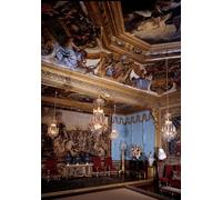 DQCJIYIGL Famous Canvas Artwork Poster Artworks the Salon of the Muses Chateau De Vaux by Charles Le Brun Poster Print for Home Decor 60x90cm