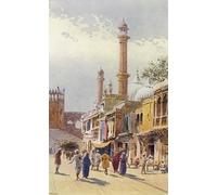 DQCJIYIGL Famous Canvas Prints Portrait Classic Wall Decor a Street in Delhi Looking Towards the Jumma by Alexander Henry Hallam Murray Abstract Painting for Home Decor 60x90cm