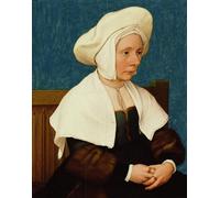 DQCJIYIGL Famous Canvas Prints Portrait Classic Wall Decor a Woman by Hans Holbein the Younger Abstract Painting for Home Decor 60x90cm