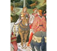 DQCJIYIGL Famous Canvas Prints Portrait Classic Wall Decor Animalmen in the Royal Entourage by Benozzo Di Lese Di Sandro Gozzoli Abstract Painting for Home Decor 60x90cm