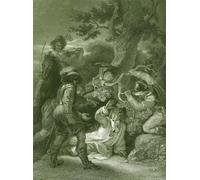 DQCJIYIGL Famous Canvas Prints Portrait Classic Wall Decor Duke of Monmouth Taken After the Battle of Sedgemoor by Ludwig Deutsch Abstract Painting for Home Decor 60x90cm