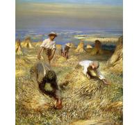 DQCJIYIGL Famous Canvas Prints Portrait Classic Wall Decor Harvest Tying the Sheaves by George Clausen Abstract Painting for Home Decor 60x90cm