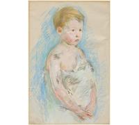 DQCJIYIGL Famous Canvas Prints Portrait Classic Wall Decor Little Saint John by Edouard Manet Abstract Painting for Home Decor 60x90cm