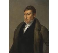 DQCJIYIGL Famous Canvas Prints Portrait Classic Wall Decor Marquis De Lafayette by Ary Scheffer Abstract Painting for Home Decor 60x90cm