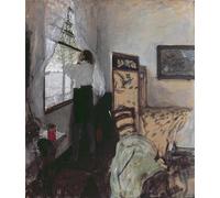 DQCJIYIGL Famous Canvas Prints Portrait Classic Wall Decor Peter I At Monplaisir by Valentin Aleksandrovich Serov Abstract Painting for Home Decor 60x90cm