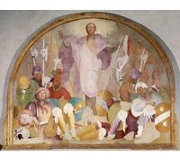 DQCJIYIGL Famous Canvas Prints Portrait Classic Wall Decor Resurrection by Jacopo Pontormo Abstract Painting for Home Decor 60x90cm