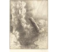 DQCJIYIGL Famous Canvas Prints Portrait Classic Wall Decor Souvenir de Fountainebleau Alphonse Legros Abstract Painting for Home Decor 60x90cm