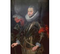 DQCJIYIGL Famous Canvas Prints Portrait Classic Wall Decor the Army Commander Ambrosio Spinola by Peter Paul Rubens Abstract Painting for Home Decor 60x90cm