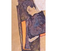 DQCJIYIGL Famous Canvas Prints Portrait Classic Wall Decor The artists sleeping mother by Egon Schiele Abstract Painting for Home Decor 60x90cm