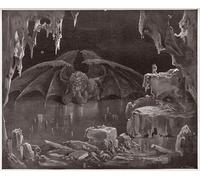 DQCJIYIGL Famous Canvas Prints Portrait Classic Wall Decor the Divine Comedy by Gustave Dore Abstract Painting for Home Decor 60x90cm