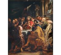 DQCJIYIGL Famous Canvas Prints Portrait Classic Wall Decor the Last Supper by Peter Paul Rubens Abstract Painting for Home Decor 60x90cm