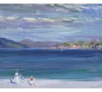 DQCJIYIGL Famous Canvas Prints Portrait Classic Wall Decor the Tail of Mull From Iona by Campbell Boileau Cadell Abstract Painting for Home Decor 60x90cm