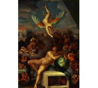 DQCJIYIGL Famous Painting Art Print Images Modern Canvas Prints Allegory of Life by Alessandro Allori Oil Painting for Home Decor 60x90cm