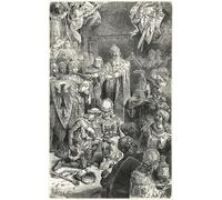 DQCJIYIGL Famous Painting Art Print Images Modern Canvas Prints Frederick Barbarossa At a Feast in Mainz by Hermann Vogel Oil Painting for Home Decor 60x90cm