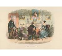DQCJIYIGL Famous Painting Art Print Images Modern Canvas Prints Illustration for David Copperfield by Hablot Knight Browne Oil Painting for Home Decor 60x90cm
