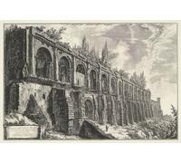 DQCJIYIGL Famous Painting Art Print Images Modern Canvas Prints Leftovers of the Villa of Maecenas At Tivoli Built Do Travertine in Uncertain Work by Battista Piranesi for Home Decor 60x90cm