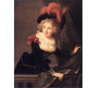 DQCJIYIGL Famous Painting Art Print Images Modern Canvas Prints Madame Perregaux by Louise Élisabeth Vigée-le Brun Oil Painting for Home Decor 60x90cm