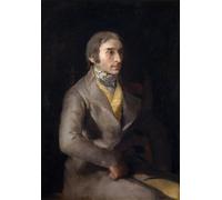 DQCJIYIGL Famous Painting Art Print Images Modern Canvas Prints Manuel Silvela by Francisco De Goya Oil Painting for Home Decor 60x90cm