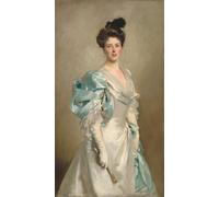 DQCJIYIGL Famous Painting Art Print Images Modern Canvas Prints Mary Crowninshield Endicott Chamberlain by John Singer Sargent Oil Painting for Home Decor 60x90cm