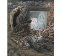 DQCJIYIGL Famous Painting Art Print Images Modern Canvas Prints Mary Magdalene and the Holy Women At the Tomb by Jacques Oil Painting for Home Decor 60x90cm