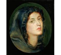 DQCJIYIGL Famous Painting Art Print Images Modern Canvas Prints Miss by Dante Gabriel Charles Rossetti Oil Painting for Home Decor 60x90cm