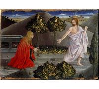 DQCJIYIGL Famous Painting Art Print Images Modern Canvas Prints Noli Me Tangere Polyptych of Mercy by Piero Della Francesca Oil Painting for Home Decor 60x90cm