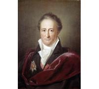 DQCJIYIGL Famous Painting Art Print Images Modern Canvas Prints Portrait of Johan Wolfgang Goethe by Gerhard Von Kugelgen Oil Painting for Home Decor 60x90cm