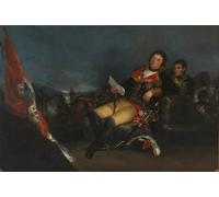 DQCJIYIGL Famous Painting Art Print Images Modern Canvas Prints Portrait of Manuel Godoy Nicknamed Theof Peace by Francisco De Goya Oil Painting for Home Decor 60x90cm