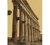 DQCJIYIGL Famous Painting Art Print Images Modern Canvas Prints Remains of Colonnade of the Temple of the Sun in Palmyra Syria by Félix Bonfils Oil Painting for Home Decor 60x90cm