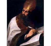 DQCJIYIGL Famous Painting Art Print Images Modern Canvas Prints Saint Augustine Saint Augustine Eveque of Hippo by Daniele Crespi Oil Painting for Home Decor 60x90cm