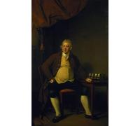 DQCJIYIGL Famous Painting Art Print Images Modern Canvas Prints Sir Richard Arkwright by Wright of Derby Oil Painting for Home Decor 60x90cm