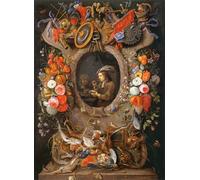 DQCJIYIGL Famous Painting Art Print Images Modern Canvas Prints Soap Bubbles by David the Younger Teniers Oil Painting for Home Decor 60x90cm