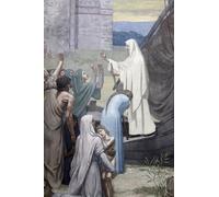 DQCJIYIGL Famous Painting Art Print Images Modern Canvas Prints St Genevieve Bringing Supplies to the City of Paris After the Siege by Pierre Puvis De Chavannes Oil Painting for Home Decor 60x90cm