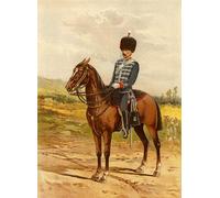 DQCJIYIGL Famous Painting Art Print Images Modern Canvas Prints the Honourable Artillery Company Cavalry by Godfrey Giles Oil Painting for Home Decor 60x90cm