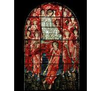 DQCJIYIGL Famous Painting Art Print Images Modern Canvas Prints the Last Judgement Window Detail by Edward Burne Jones Oil Painting for Home Decor 60x90cm