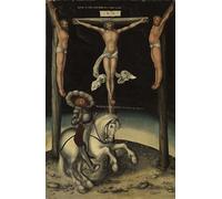 DQCJIYIGL Famous Painting Art Print Images Modern Canvas Prints the Martyrdom of Saint by Lucas Cranach the Elder Oil Painting for Home Decor 60x90cm
